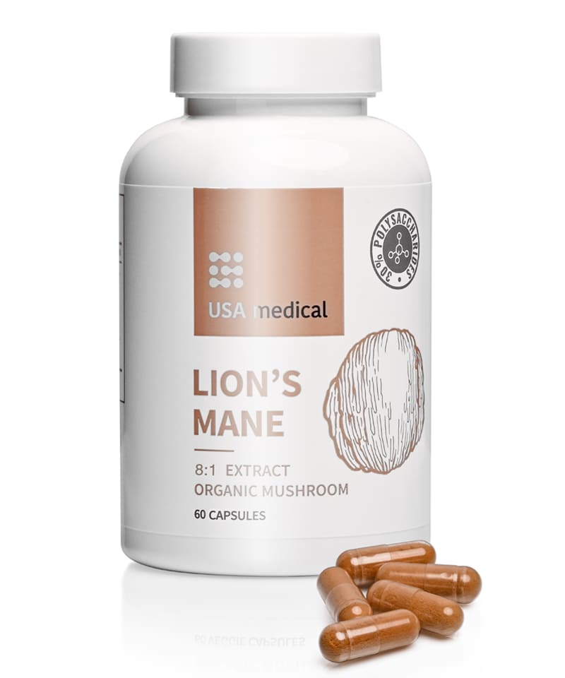 Süngomba kapszula acerola kivonattal ORGANIC LION'S MANE - 60 db