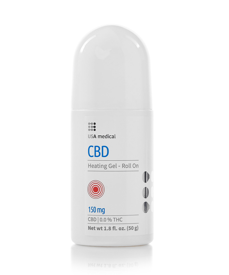USA medical melegítő hatású gél 150 mg CBD | 50 g