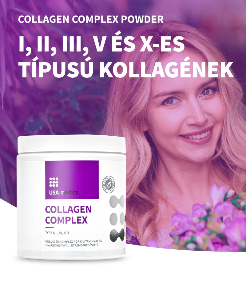 Collagen Complex - I, II, III, V & X - kollagén por 240 g