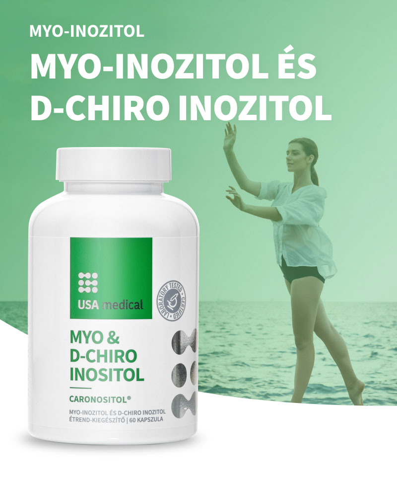 Mio Inozitol és D-Chiro Inozitol Caromax® kapszula 60 db