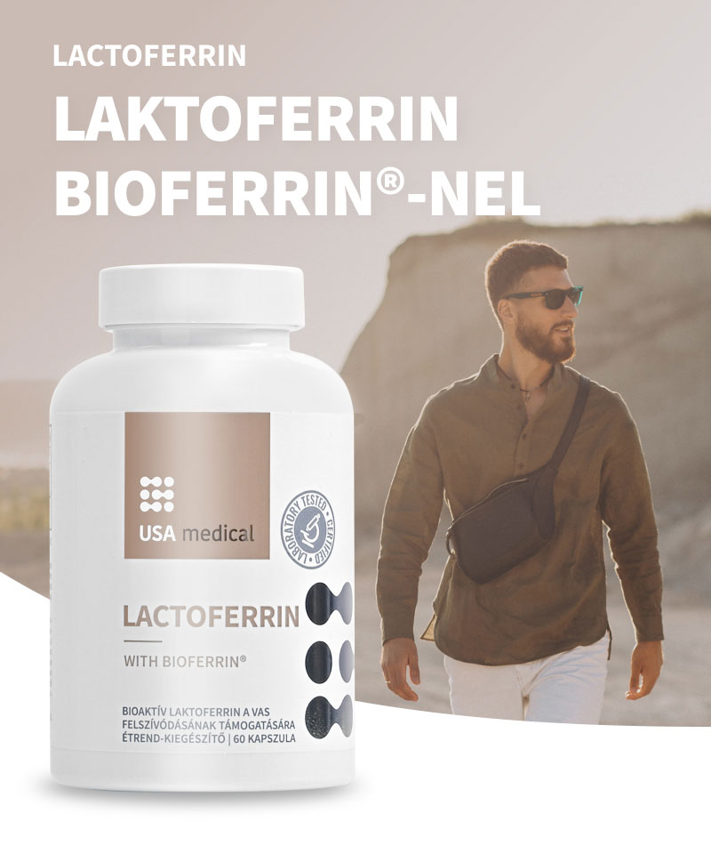Lactoferrin Bioferinnel®- kapszula 60 db