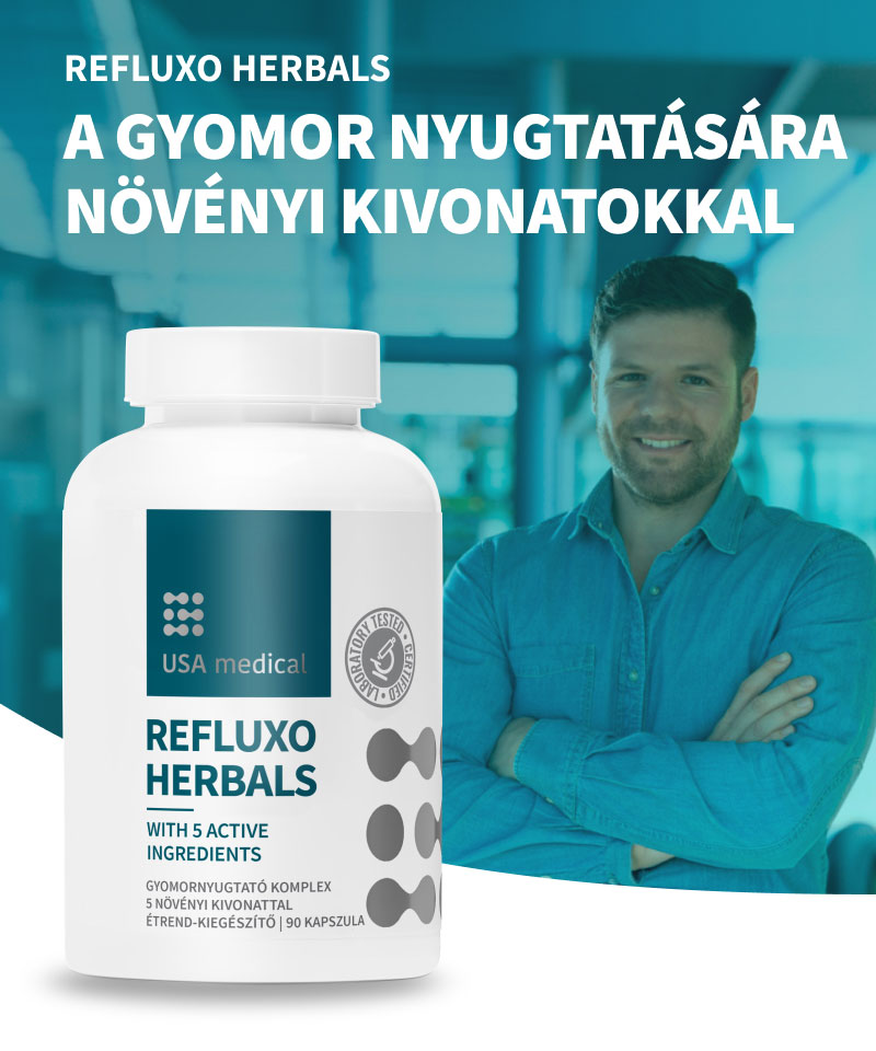Refluxo Herbals kapszula 90 db