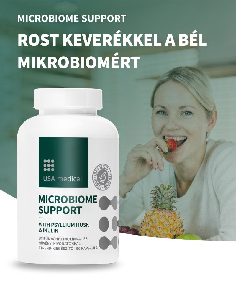Mikrobiom támogató kapszula 90 db