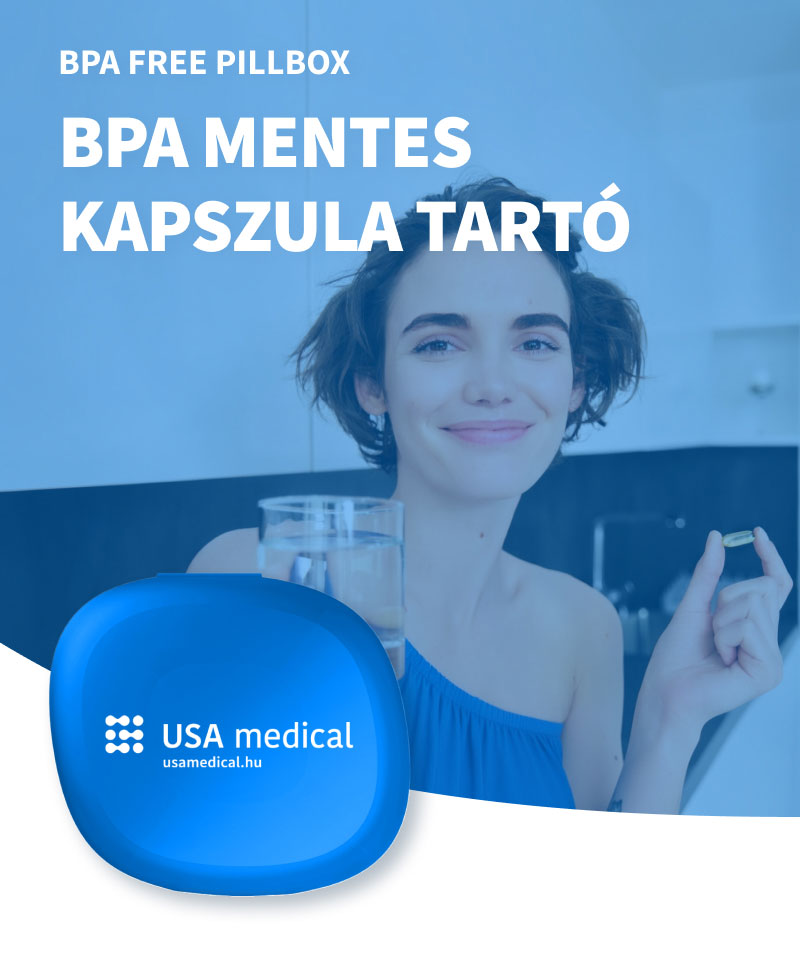 USA medical kapszulatartó